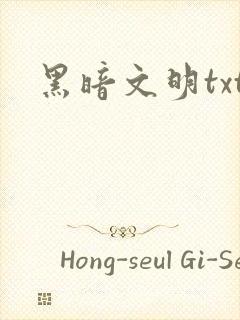 黑暗文明txt