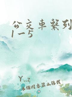 公交车系列合集1一5