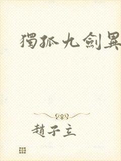 独孤九剑异世录