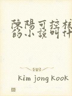 陈阳可控核聚变的小说叫什么名字