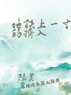 地铁上一寸一寸的挤入