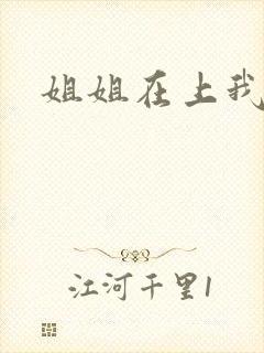 姐姐在上我在下