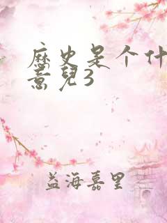 历史是个什么玩意儿3