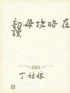 韵母攻略在线阅读