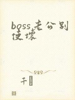 boss老公别使坏