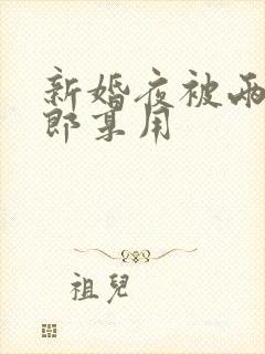 新婚夜被两个伴郎享用