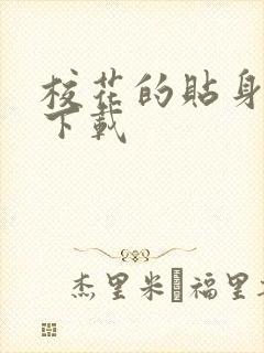 校花的贴身保镖下载