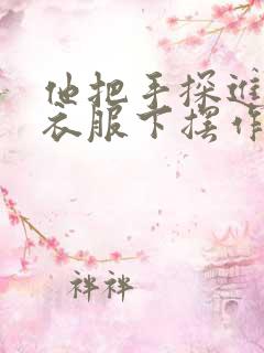 他把手探进我的衣服下摆作文