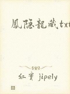 凤隐龙藏txt