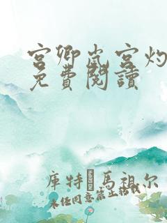 宫卿岚宫灼小说免费阅读