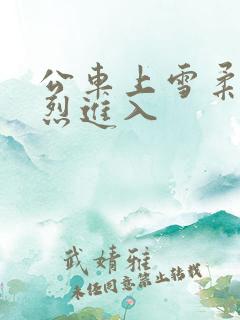 公车上雪柔被猛烈进入