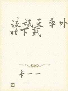 流氓天尊外传txt下载