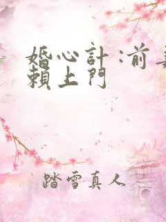 婚心计 :前妻赖上门