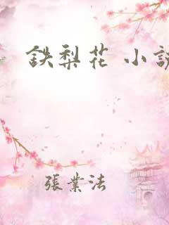 铁梨花 小说