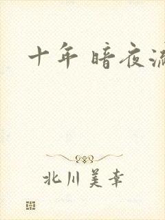 十年 暗夜流光
