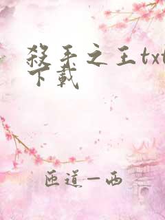 杀手之王txt下载