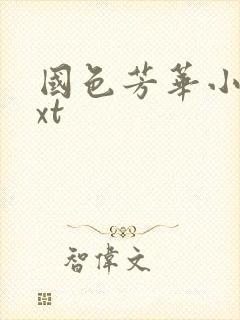 国色芳华小说txt