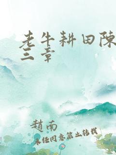 老牛耕田陈雪第三章