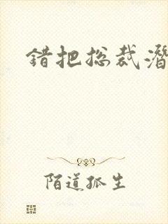 错把总裁潜规则