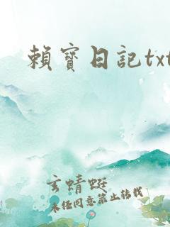 赖宝日记txt