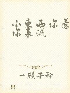 小东西你惹的火你来灭