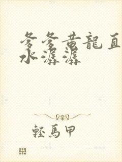 爹爹黄龙直捣溪水潺潺