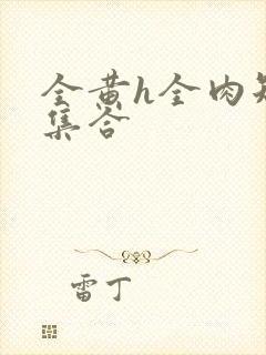 全黄h全肉短篇集合