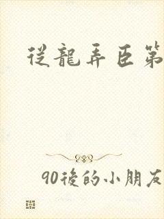 从龙弄臣第一次