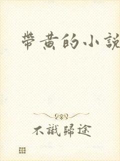 带黄的小说