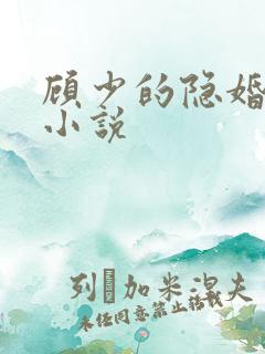 顾少的隐婚罪妻小说