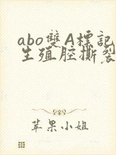 abo双A标记生殖腔撕裂