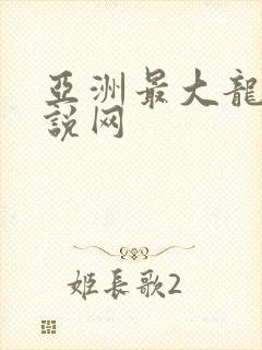 亚洲最大龙腾小说网