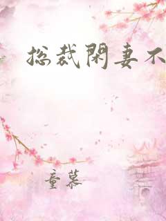 总裁闲妻不好当