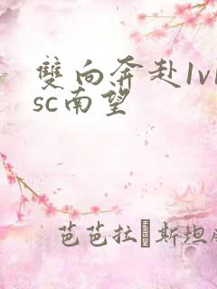 双向奔赴1v1sc南望