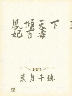 凤倾天下  王妃有毒