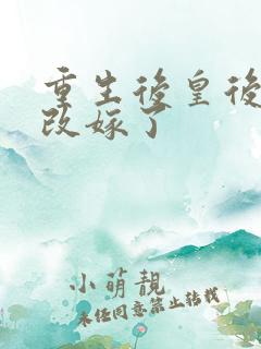 重生后皇后娘娘改嫁了