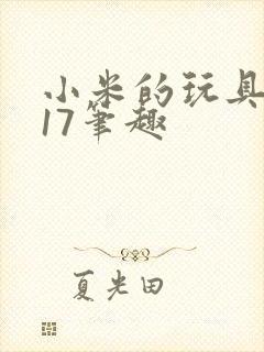 小米的玩具日记17笔趣
