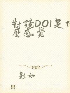 对镜DOI是什么感觉