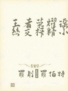 王者荣耀瑶足控丝交榨精小说