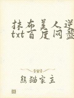 抹布美人逆袭记txt百度网盘