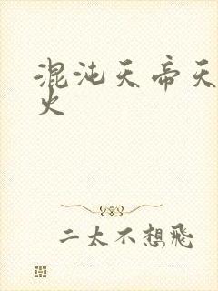 混沌天帝天地大火