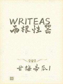 WRITEAS两根性器