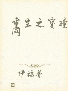重生之宝瞳书书网