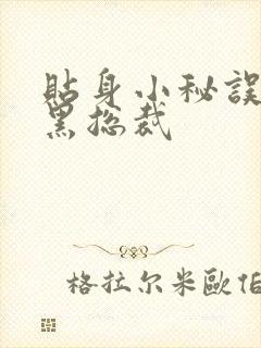 贴身小秘误睡腹黑总裁