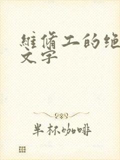 维修工的绝遇中文字