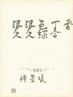 狠狠色丁香婷婷久久综合