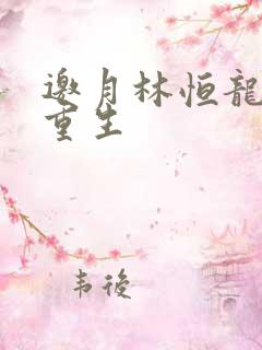 邀月林恒龙凤胎重生