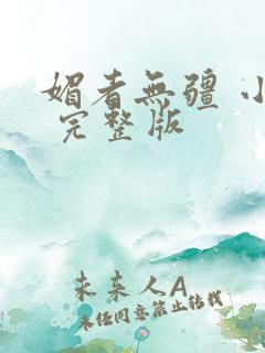 媚者无疆 小说 完整版