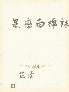 足恋白棉袜小说