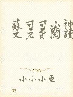 苏可可小神棍全文免费阅读